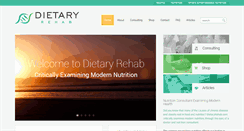Desktop Screenshot of dietaryrehab.com
